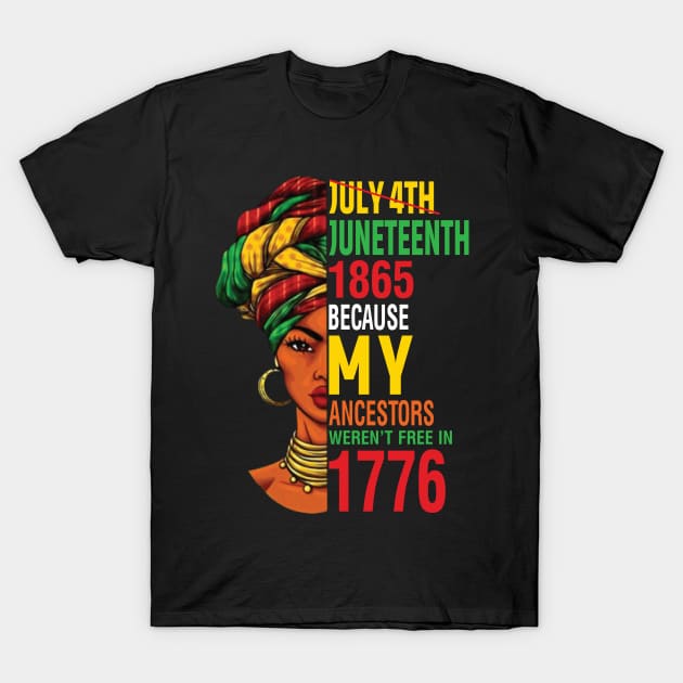 juneteenth T-Shirt by Gigart